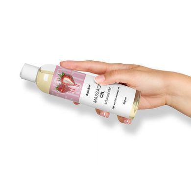 Розпродаж!!! Масажна олія Satisfyer Massage Oil Strawberry 250 мл (термін 30.04.2027) SX2709-R фото