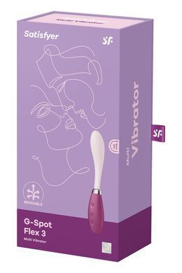 Вібратор Satisfyer G-Spot Flex 3 Red SO6728 фото