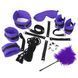 Набір БДСМ Art of Sex - Soft Touch BDSM Set, 9 предметів, Фіолетовий SO6600 фото 4