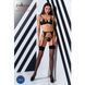 Комплект белья PERDITA SET black XXL/XXXL - Passion Exclusive: стрэпы: лиф, стринги и пояс для чулок PS26506 фото 3