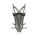 Боді монокіні з відкритими грудями VALERY BODY black XXL/XXXL - Passion Exclusive PS25103 фото 5