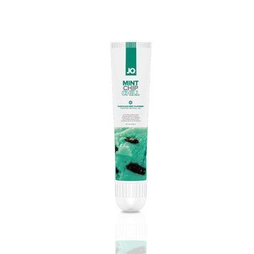 Гель для клітора System JO &mdash; Mint Chip Chill (10 мл), можна для поцілунків, вібрація з охолодженням SO2995 фото