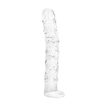 Скляний фалоімітатор Gildo Textured Glass Dildo No. 36 SX5026 фото